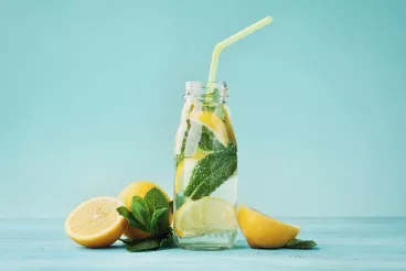 Une boisson fraîche à base de citron