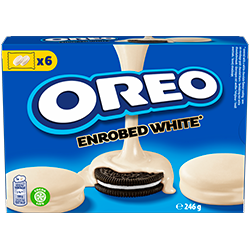 OREO Enrobé Chocolat Blanc (246g)