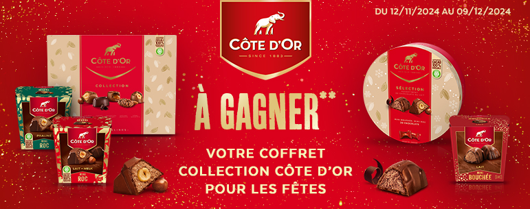 Coffret Côte d'Or édition Noel 