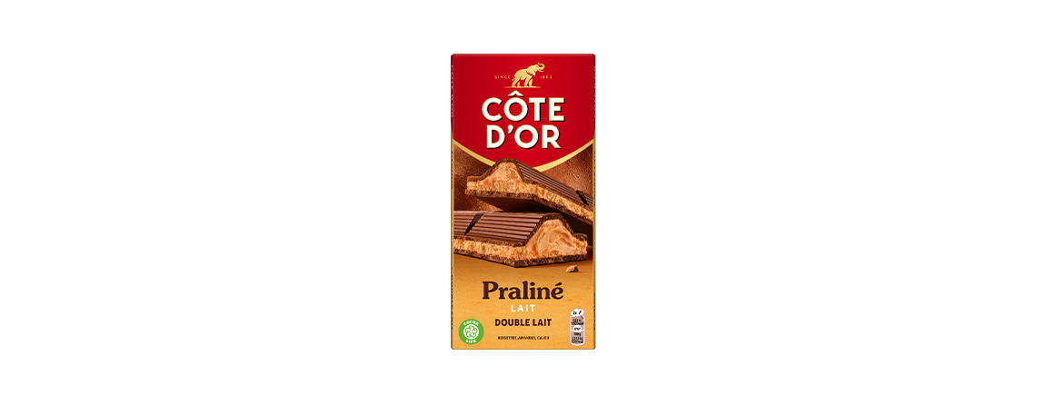 chocolat Côte d’Or Praliné Lait