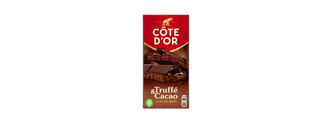 Tablette Côte d’Or Noir Truffé & Chocolat