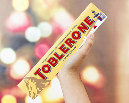Toblerone - Cote d'Or  Noël aura une autre saveur