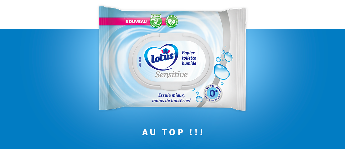 Cashback Lotus papier toilette humide 100% remboursé 100% remboursé -  myShopi