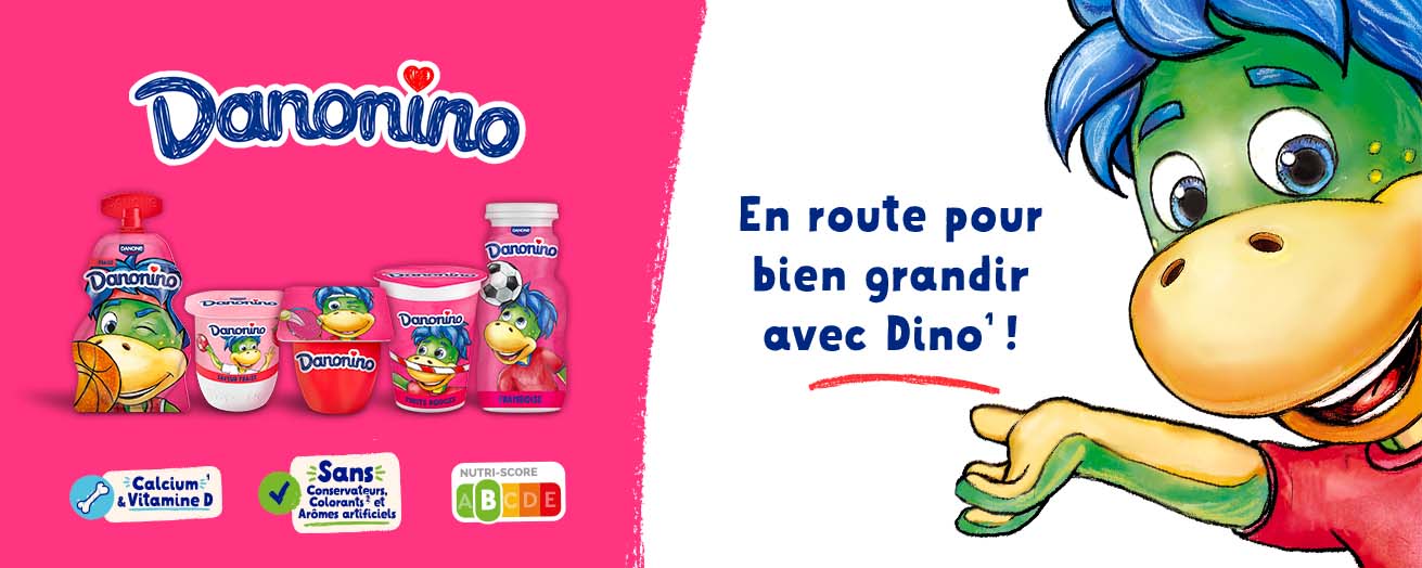 En route pour bien grandir avec Dino !