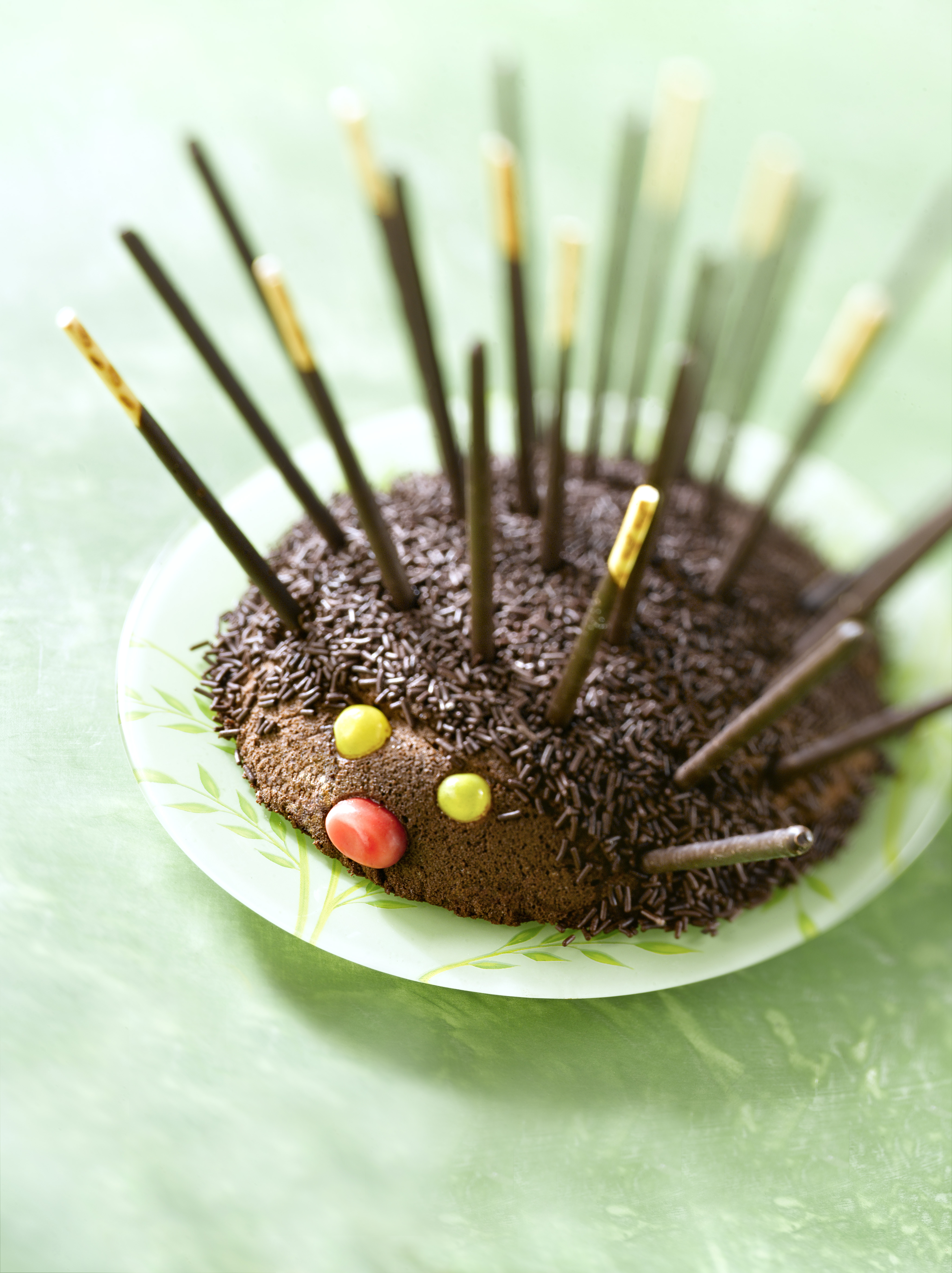 Recette Gateau Herisson Aux Biscuits Mikado Chocolat Noir