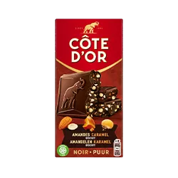 côte d'or Amandes Caramel Biscuit Noir