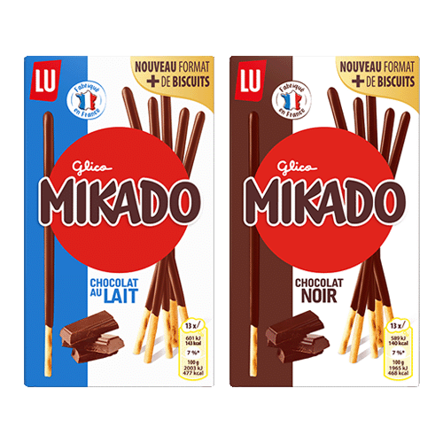 Mikado Classique lait & chocolat noir