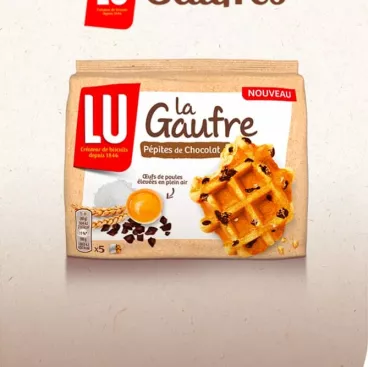 Nouveau : Gaufres aux pépites de chocolat