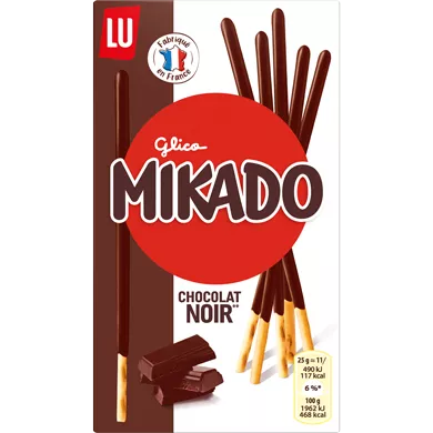 Mikado pocket chocolat au lait de Lu : avis et tests - Biscuits