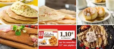 9 recettes de crêpes, gaufres et pancakes