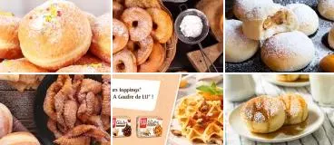 8 recettes de gaufres et beignets