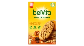 Biscuit petit déjeuner chocolat céréales Belvita 400g sur