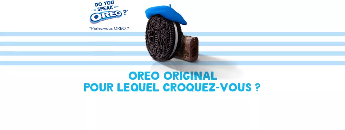 Craquez pour THE Oreo Original, tout simplement !