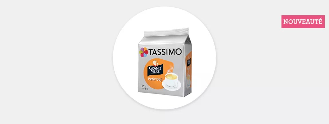 Découvrez les capsule Tassimo café Grand'Mère Petit Déjeuner