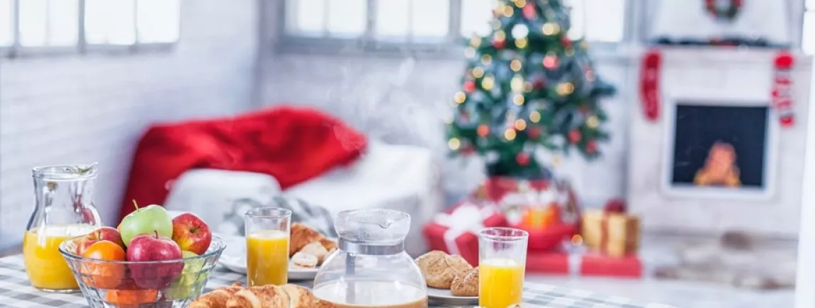 Un petit déjeuner de Noël gourmand pour petits et grands ! Un parfait petit déjeuner de Noël avec les biscuits belVita®