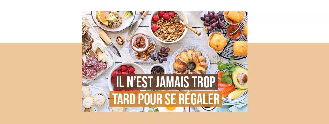 Recettes spécial lève-tard