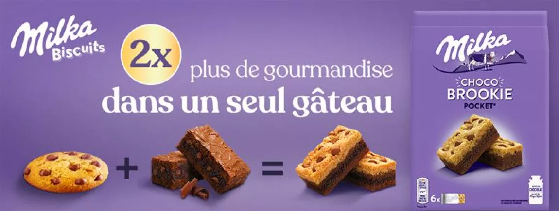 Une addition d’un cookie + brownie = brookie