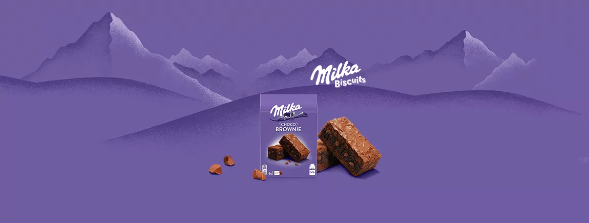 Découvrez le biscuit Choco Brownie de Milka ® 