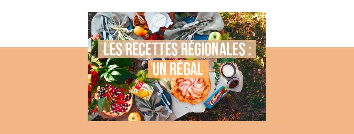 Les recettes régionales un régal