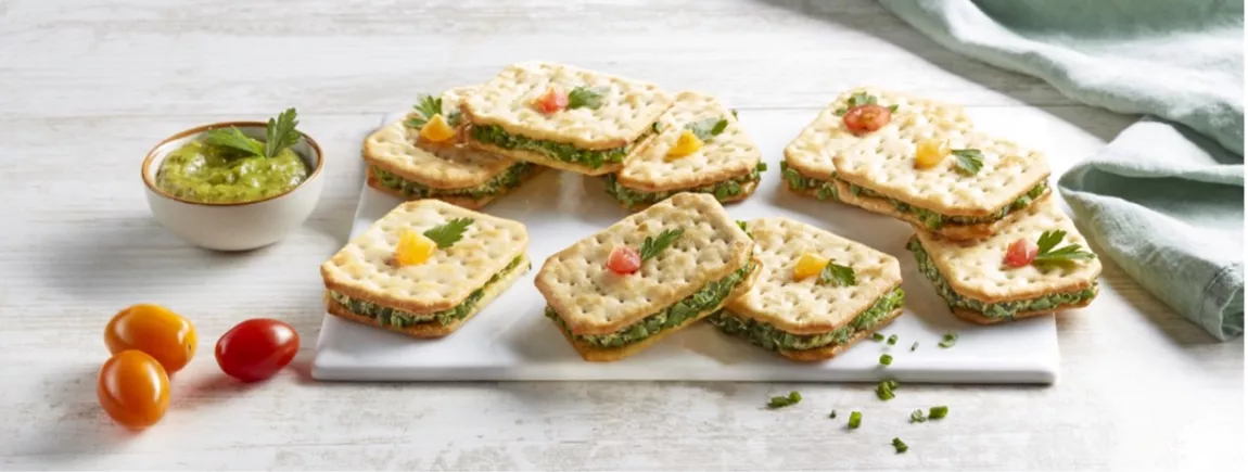 Mini sandwich TUC® au pesto