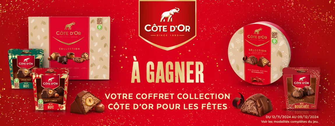 Coffret Côte d'or Noël