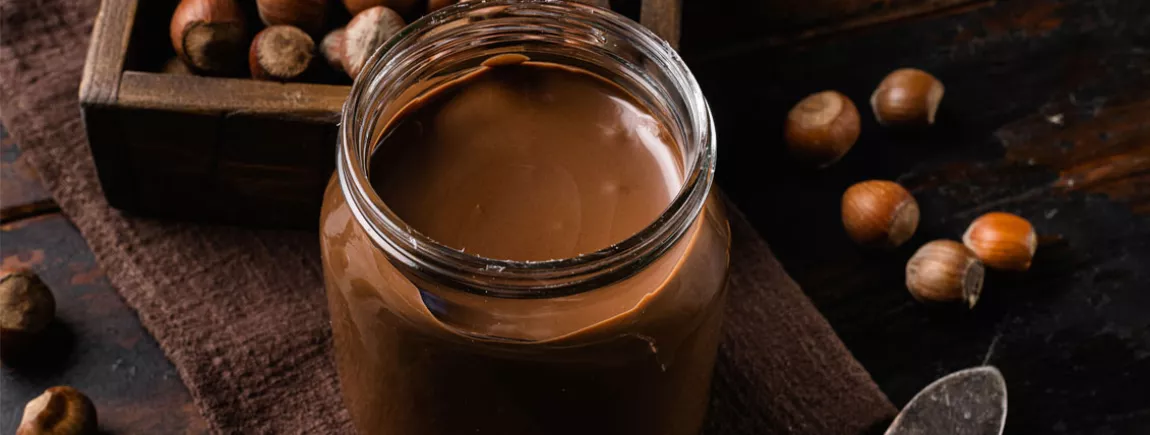 Entremets chocolat noisettes avec Côte d'Or