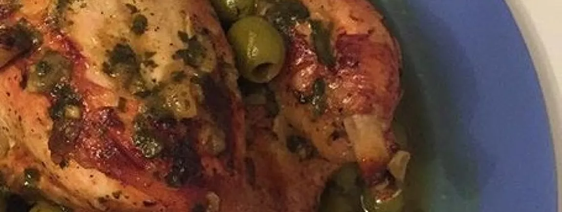 Poulet aux olives