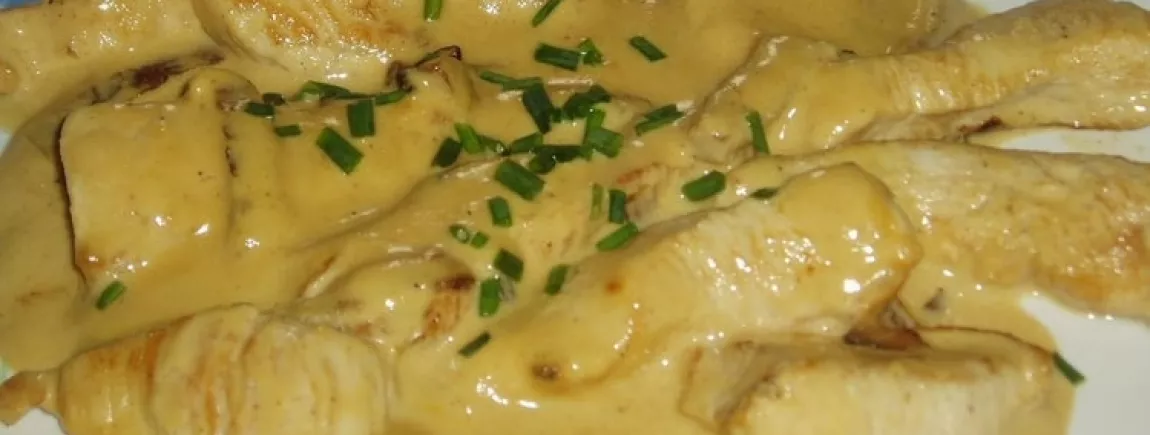 Poulet en deux étapes à la dijonnaise