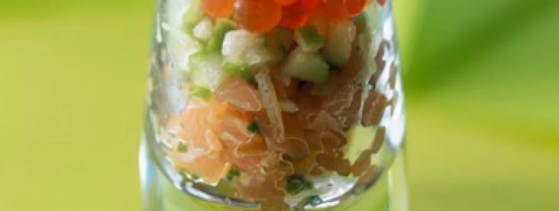 Verine apéritive saumon-concombre I recettes I Ma vie en couleurs
