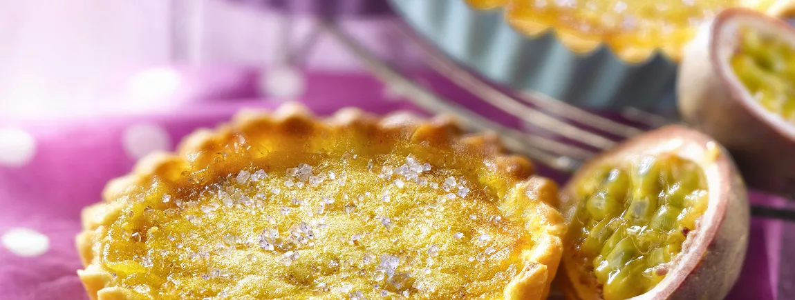 Tarte au fruit de la passion 