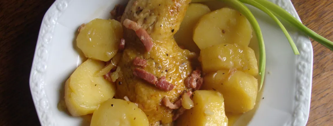 COCOTTE DE POULET A LA BIERE