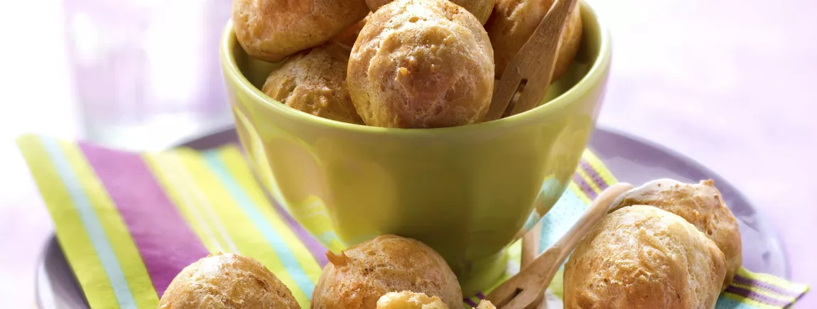 Gougères à l’emmental et au paprika 