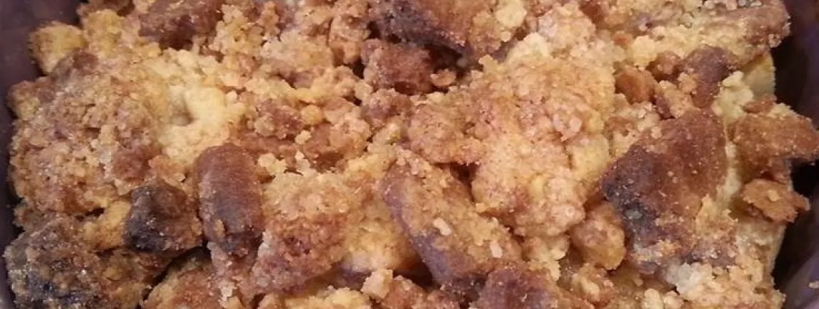 Crumble aux poires