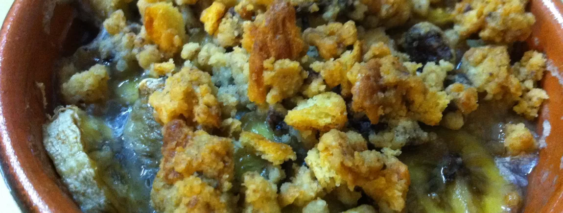 CRUMBLE BANANES, RAISINS DE CORINTHE & BASTOGNES®