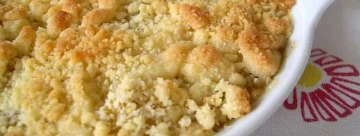 Crumble à la poudre d'amande : Recette de Crumble à la poudre d'amande